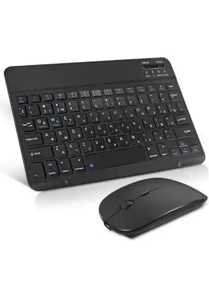 Duhaline Samsung Galaxy Tab A8 Uyumlu Slim Şarjlı Bluetooth Klavye ve Mouse Seti İncelemesi