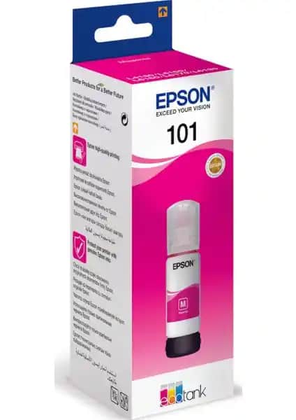 Epson 101 Kırmızı Mürekkep Şişesi: Yüksek Kalite ve Güvenilir Renkli Baskı Çözümleri
