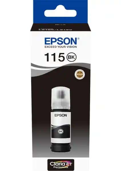 Epson 115 Ecotank Photo Siyah Mürekkep Şişesi: Yüksek Kalite ve Ekonomik Baskı Çözümü