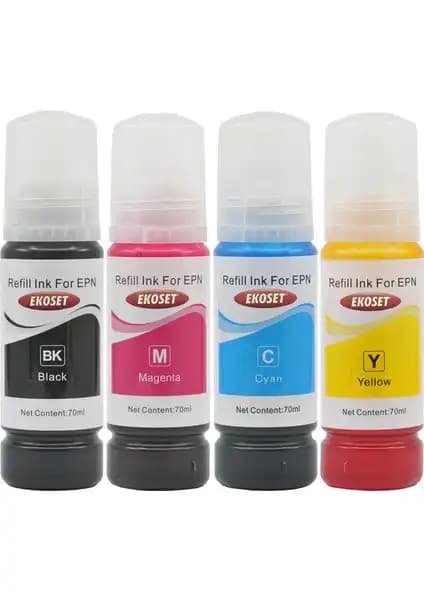 Epson Ecotank Uyumlu Muadil Mürekkep Seti: Ekonomik ve Yüksek Kapasiteli Baskı Çözümü