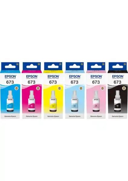 Epson Mürekkep Seti 673: Yüksek Kalite ve Güvenilirlik Sağlayan Orijinal Mürekkep Paketi