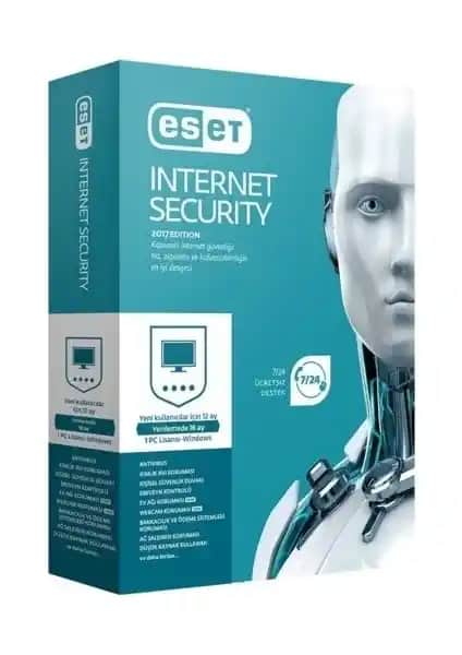 Eset Internet Güvenlik Kutu-1: 1 Yıllık Güvenlik Çözümü ve Kullanıcı Dostu Özellikler