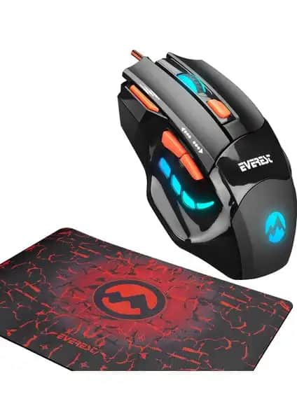 Everest SGM-X7 Kablolu Oyun Mouse ve Mouse Pad İnceleme ve Özellikleri