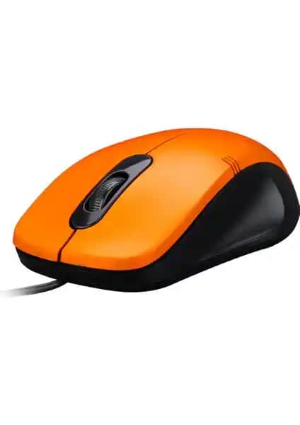 Everest SM-258 USB Turuncu Mouse: Ergonomik ve Yüksek Performanslı Kablolu Fare