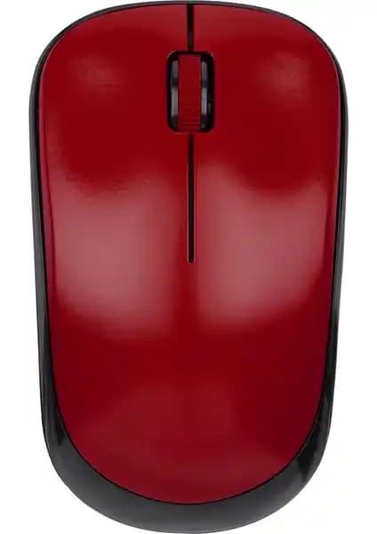 Everest SM-833 Kablosuz Mouse Siyah Kırmızı 1200 DPI Ergonomik ve Taşınabilir Tasarım