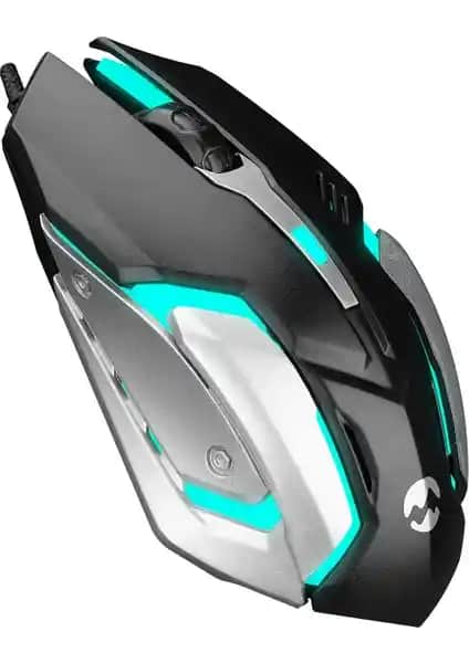 Everest SM-G72 USB Siyah/Gümüş Işıklanırmalı Oyuncu Mouse İncelemesi ve Özellikleri