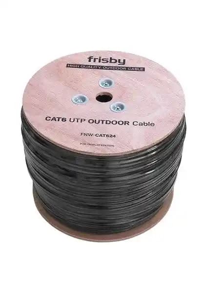 Frisby FNW-CAT624 CAT6 UTP Dış Ortam Kablolaması: Yüksek Performanslı ve Dayanıklı Çözüm