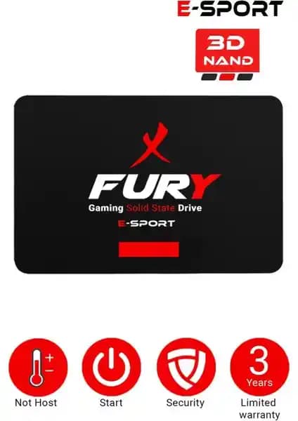 Fury E-Spor 1 TB SSD ile Yüksek Performans ve Hızlı Veri Transferi Çözümleri