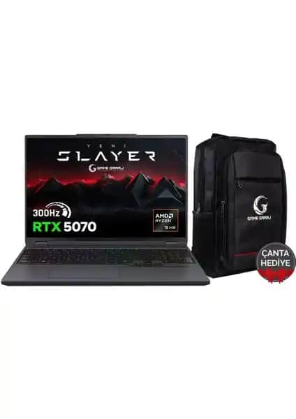 Game Garaj Slayer R9T-5070 C1: Güçlü Donanımlı Yüksek Performanslı Oyun ve Çalışma Laptopu