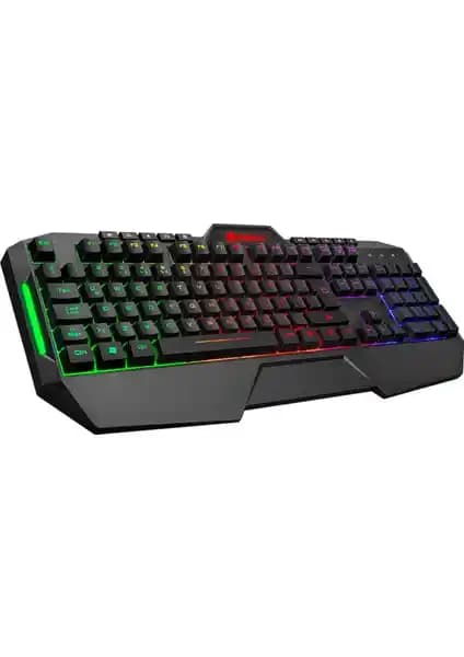 GameBooster G59K Frontier Rainbow: RGB Işıklandırmalı Ergonomik Oyun Klavyesi