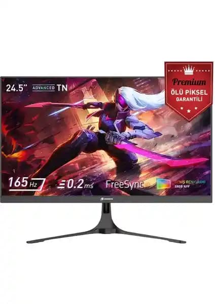 GameBooster GB-2516FF Profesyonel 24,5 İnç Oyun Monitörü Yüksek Performans ve Görüntü Kalitesi