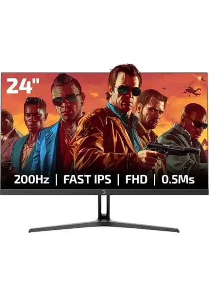 Gamepower 24'' Bull T10 Flat IPS 200Hz 0.5ms Oyun Monitörü Yüksek Performans ve Tasarım