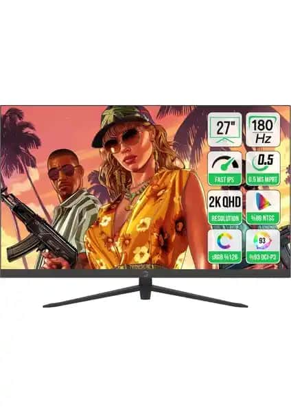 Gamepower Sonic T80 27 inç Yüksek Performanslı Oyun Monitörü Özellikleri ve İncelemesi