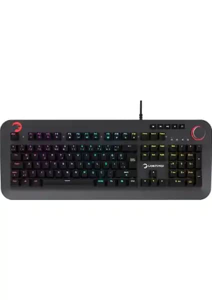 Gamepower Starscream RGB Red Switch Türkçe Q USB Mekanik Gaming Klavye İnceleme ve Özellikleri