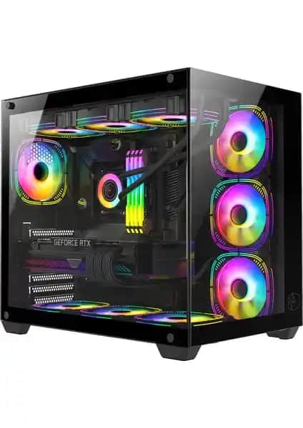 Gametech Prime V2 Tuş Kontrollü RGB Fanlı Bilgisayar Kasası İncelemesi ve Özellikleri