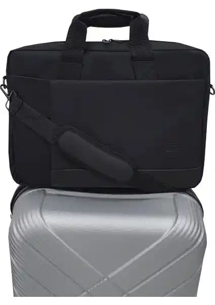 GBMOTİON Siyah 17.3 inç Laptop Çantası – Dayanıklı ve Şık İş ve Günlük Kullanım İçin