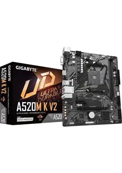 Gigabyte A520M-K V2 Anakart İncelemesi: Performans ve İşlevsellik Dengesi