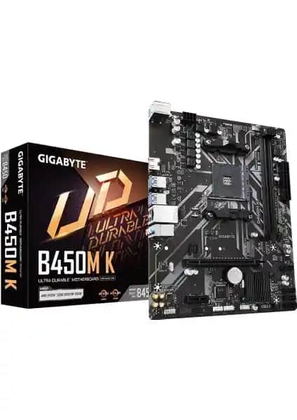 Gigabyte B450M K Anakart İncelemesi: Güncel ve Güçlü Orta Seviye Anakart Seçenekleri