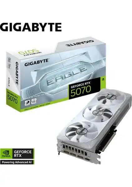 GIGABYTE GeForce RTX 5070 EAGLE ICE OC 12GB İnceleme ve Teknik Özellikler