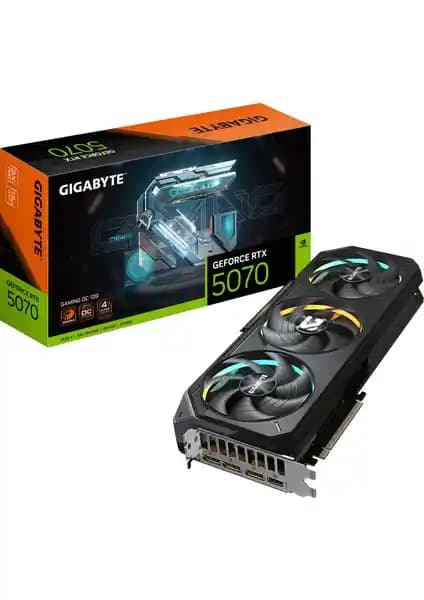 Gigabyte GeForce RTX 5070 GAMING OC 12GB Ekran Kartı Yüksek Performans ve Teknoloji Özellikleri