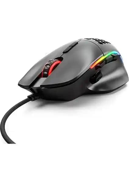 Glorious Model I Kablolu Siyah RGB Oyuncu Mouse Performans ve Ergonomiyi Birleştirir