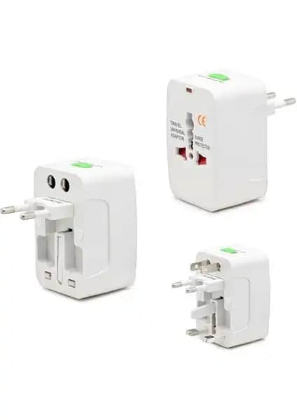 Hadron HDX-1253 Çok Yönlü Amerikan ve İngiliz Priz Adaptörü Güvenli Seyahat Çözümü