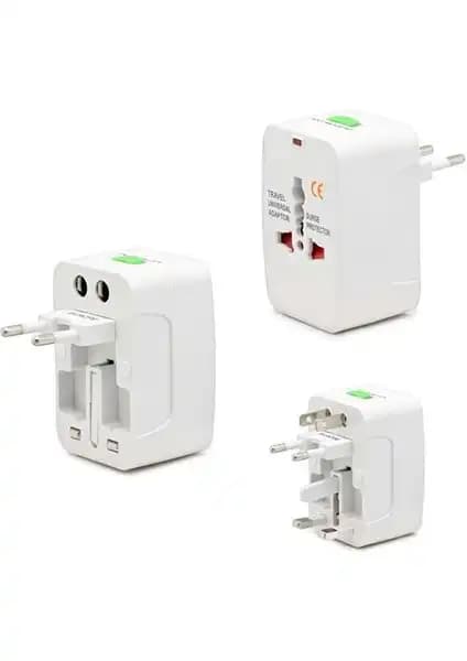 Hadron HDX-1253 Çok Yönlü Amerikan ve İngiliz Priz Adaptörü Güvenli Seyahat Çözümü