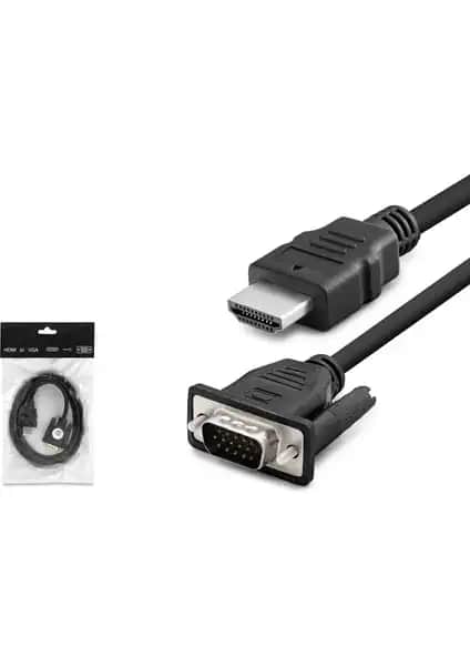 Hadron HDX7795 HDMI to VGA Kablo: Yüksek Kalite ve Esneklik Sunan Dönüştürme Çözümü
