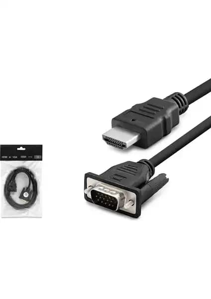 Hadron HDX7795 HDMI to VGA Kablo: Yüksek Kalite ve Esneklik Sunan Dönüştürme Çözümü