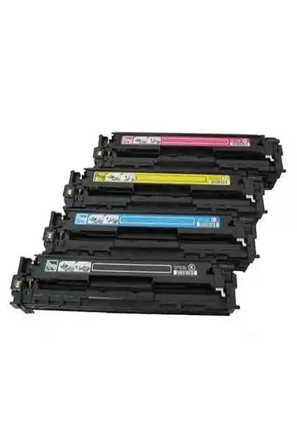 Hementoner HP Color Laserjet Pro M277n Uyumlu 4 Renkli Toner Seti Yüksek Kapasiteli