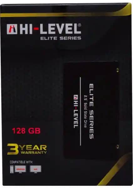 Hi-Level 2.5 inç 128 GB SATA 3 SSD ile Yüksek Performans ve Güvenilirlik Sağlayın