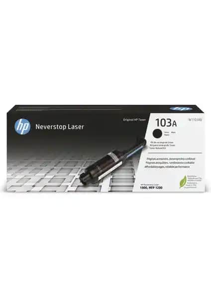 HP 103A Siyah Neverstop Laser Toner Dolum Seti 2500 Sayfa Kapasiteyle Ekonomik ve Güvenilir