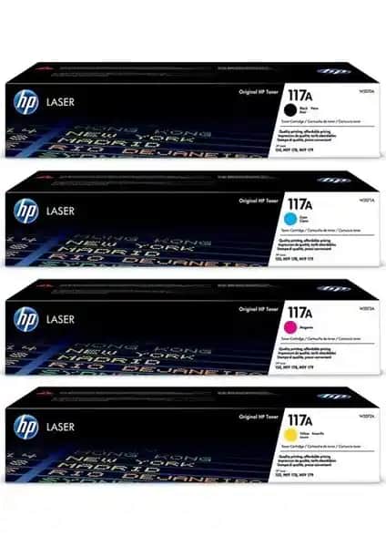 HP 117A Toner Takımı: Yüksek Kalite ve Güvenilirlik Sunan Renkli Baskı Çözümleri