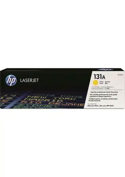 HP 131A Sarı Toner CF212A 1800 Sayfa Kapasiteli Yüksek Performanslı Baskı Çözümü