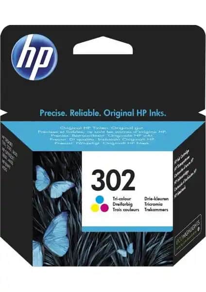 HP 302 Renkli Mürekkep Kartuşu F6U65Ae: Yüksek Kalite ve Güvenilir Baskı Çözümleri