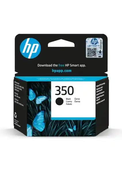 HP 350 Siyah Mürekkep Kartuşu CB335E / CB335EE: Yüksek Performans ve Güvenilirlik