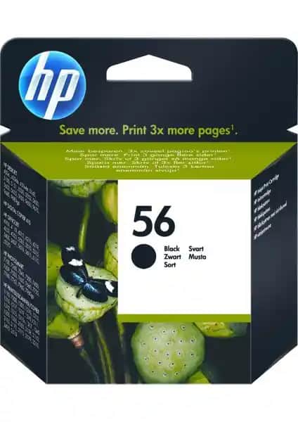 HP 56 C6656a Orijinal Siyah Kartuş: Yüksek Kalite ve Geniş Uyumlu Yazıcı Desteği
