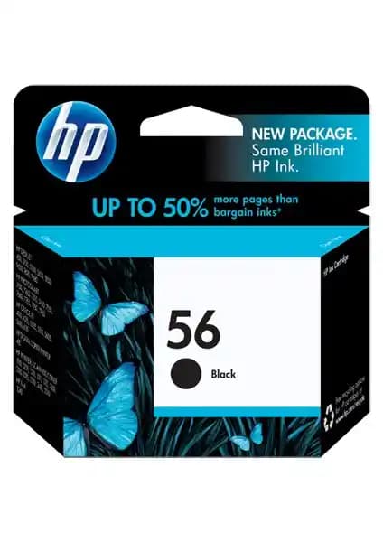 HP 56 Orijinal Siyah Kartuş: Yüksek Kalite ve Güvenilir Performans Sunar