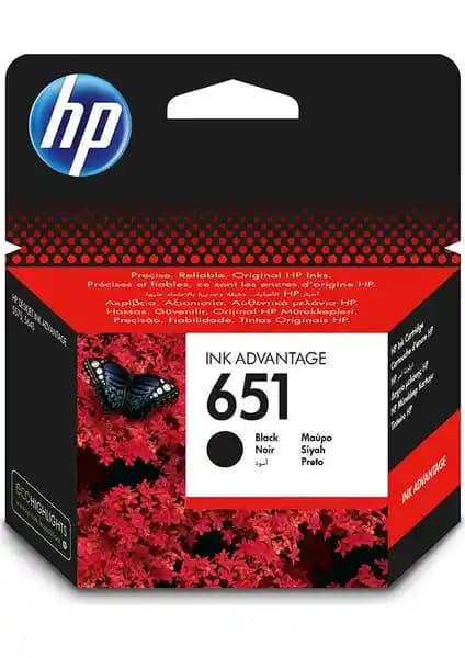HP 651 Siyah Mürekkep Kartuşu C2P10AE Yüksek Performans ve Güvenilirlik Özellikleri
