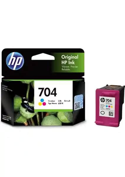 HP 704 Deskjet 2060 Üç Renkli Kartuş: Yüksek Kalite ve Ekonomik Baskı Çözümü