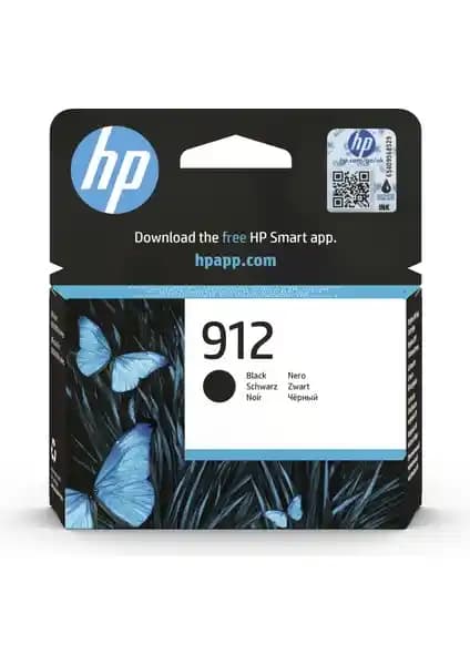 HP 912 Siyah Mürekkep Kartuşu: Yüksek Performans ve Güvenilirlik ile Baskı Çözümü
