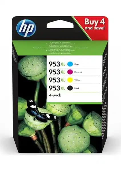 HP 953XL 4 Renk Kartuşu: Yüksek Kapasiteli ve Uyumlu Yazıcı Kartuşu Çözümleri
