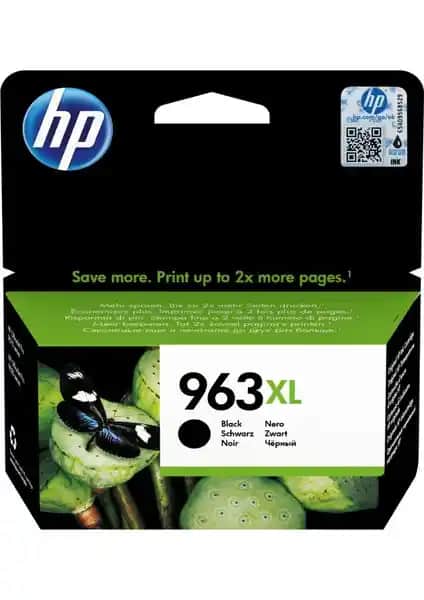 HP 963XL Siyah Mürekkep Kartuşu 3JA30AE: Yüksek Kapasiteli ve Güvenilir Yazıcı Kartuşu