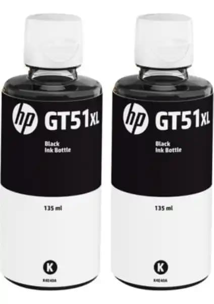 HP GT51xL-GT52 Deskjet Siyah Ikili Mürekkep Seti Yüksek Performans ve Ekonomik Çözüm