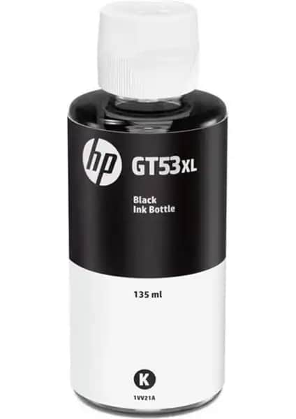 HP GT53XL 135 ml Mürekkep Yüksek Kapasiteli Orijinal Yazıcı Mürekkebi