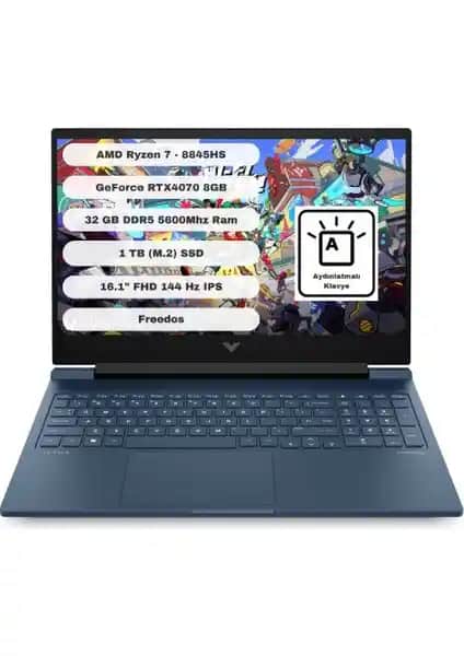 HP Victus 16-S1003NT: Güçlü Tasarım ve Yüksek Performanslı Oyun ve Çok Yönlü Dizüstü Bilgisayar