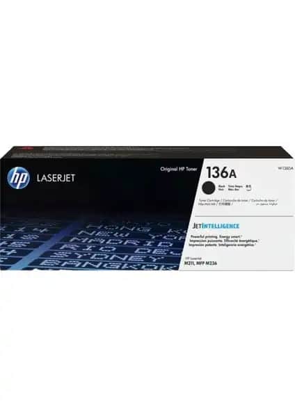 HP W1360A No 136A Siyah Toner: Yüksek Kalite ve Güvenilirlik Sunan Orijinal Toner Kartuşu