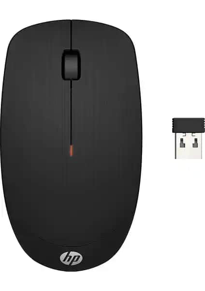 HP X200 Kablosuz Mouse Siyah - Ergonomik Tasarım ve Uzun Pil Ömrü ile Günlük Kullanım