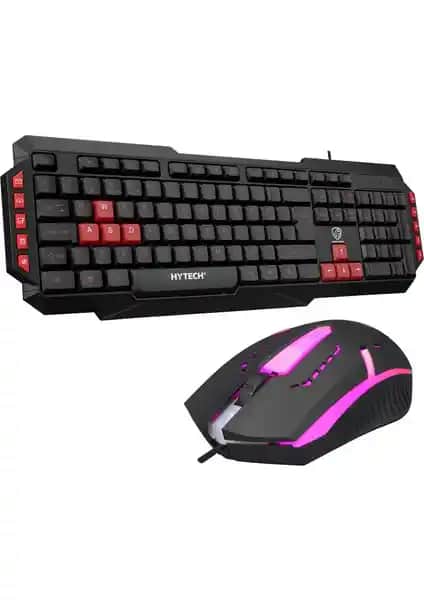 Hytech Hyk-46 Gamy Combo Siyah Kırmızı USB Oyuncu Klavye ve Mouse Seti İncelemesi