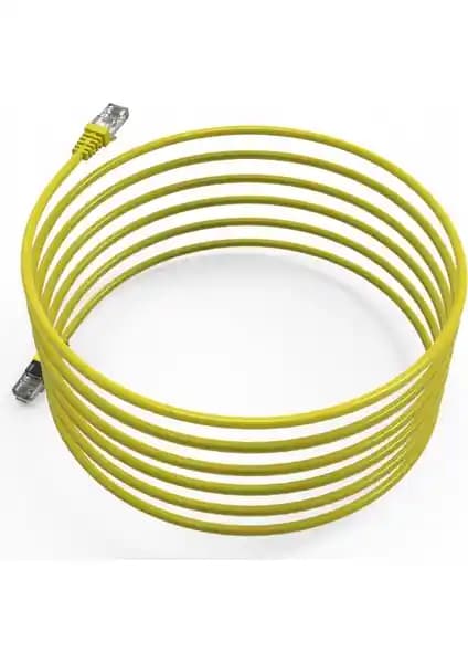 Inca ICAT6-05TS CAT6 5 Metre Sarı Ethernet Kablo Performans ve Dayanıklılık İçin Uygun